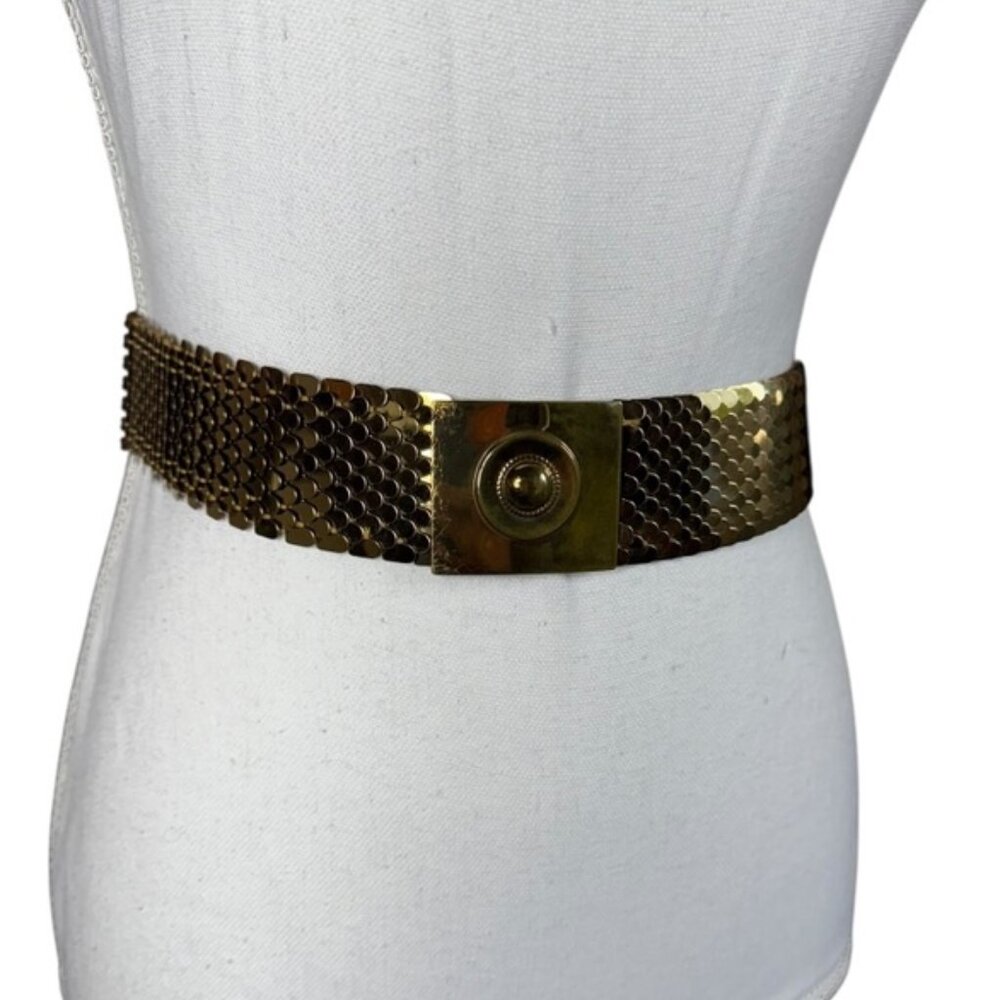 Stretchy Gold Belt